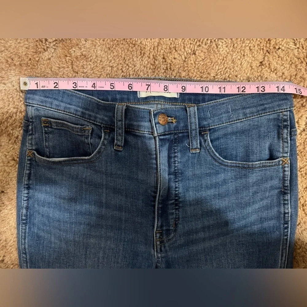 Madewell Women's 10" High Rise Skinny Jeans Size 28 M6234 Casual Preppy Chic - Picture 10 of 11